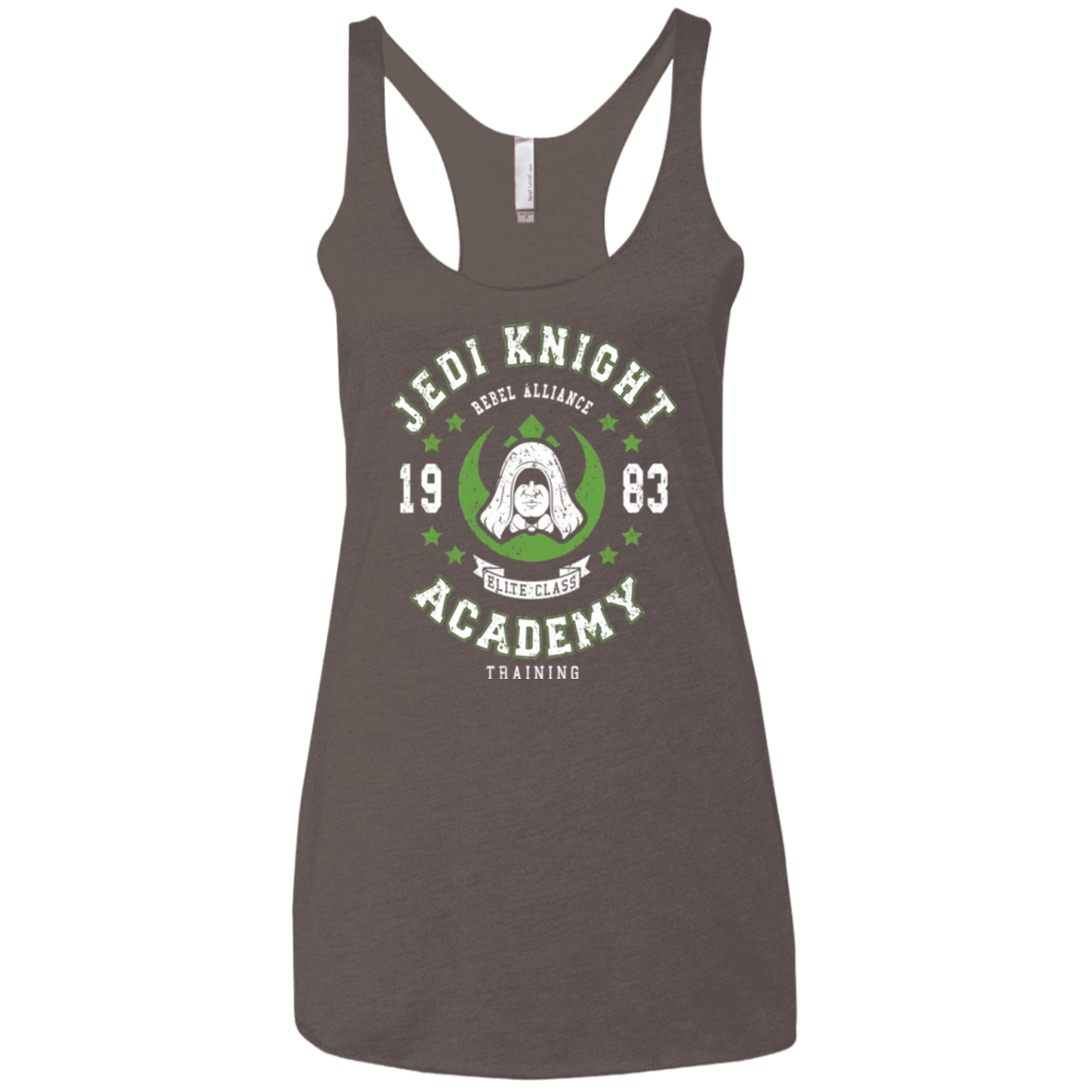 Jedi Knight Academy 83 Women's Triblend Racerback Tank