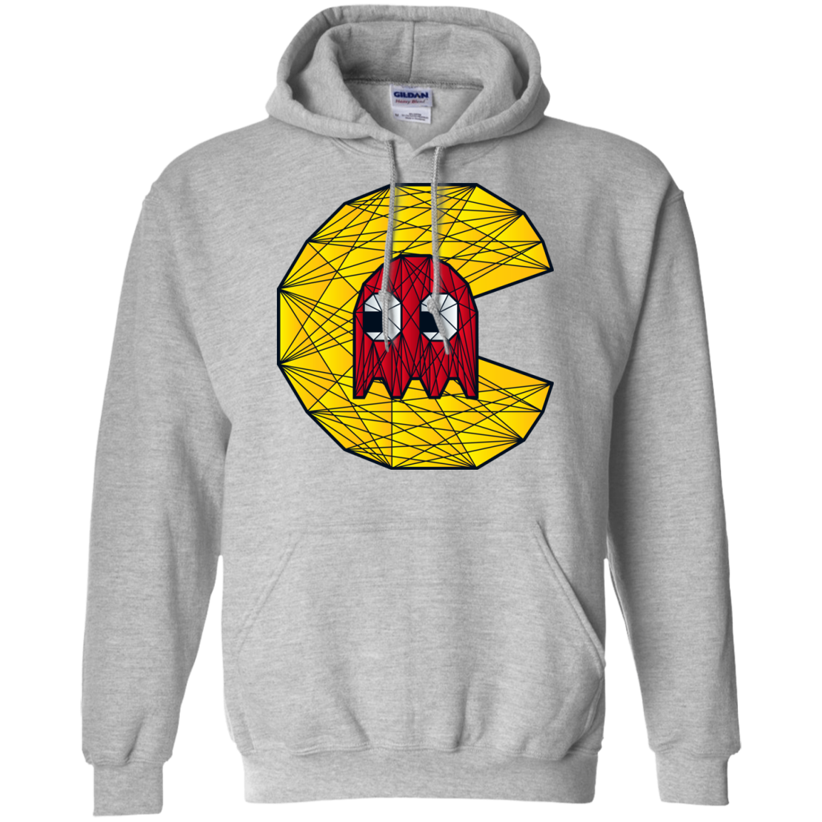 Poly Pac Man Pullover Hoodie