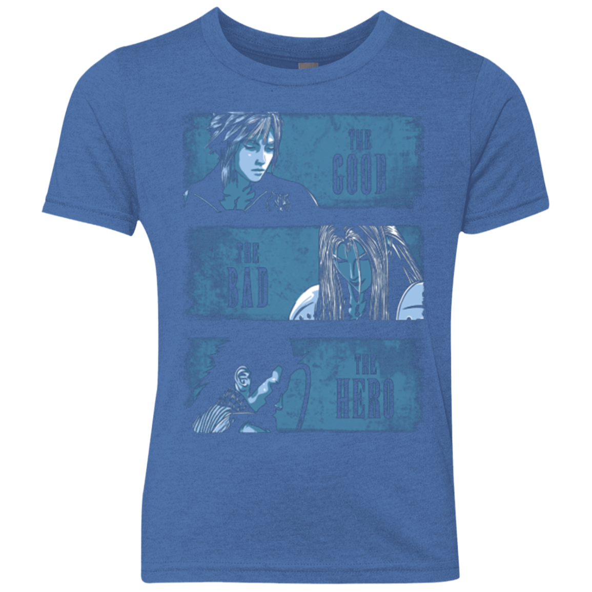 The Good the Bad and the Hero Youth Triblend T-Shirt
