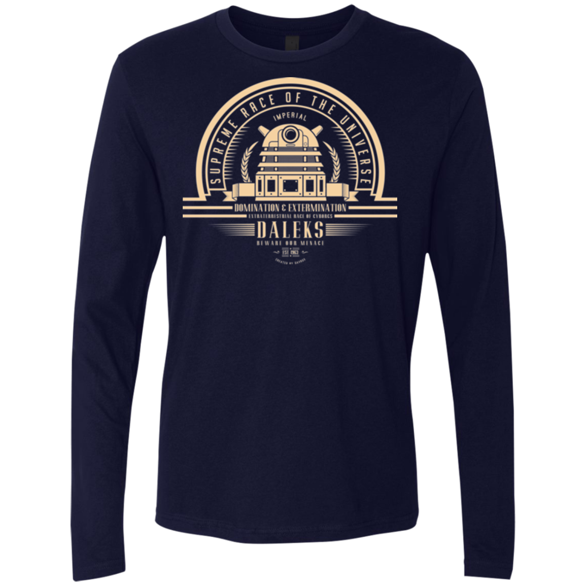 Who Villains Men's Premium Long Sleeve