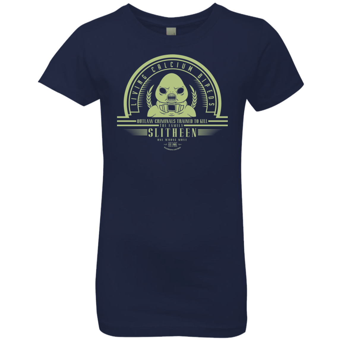 Who Villains Slitheen Girls Premium T-Shirt