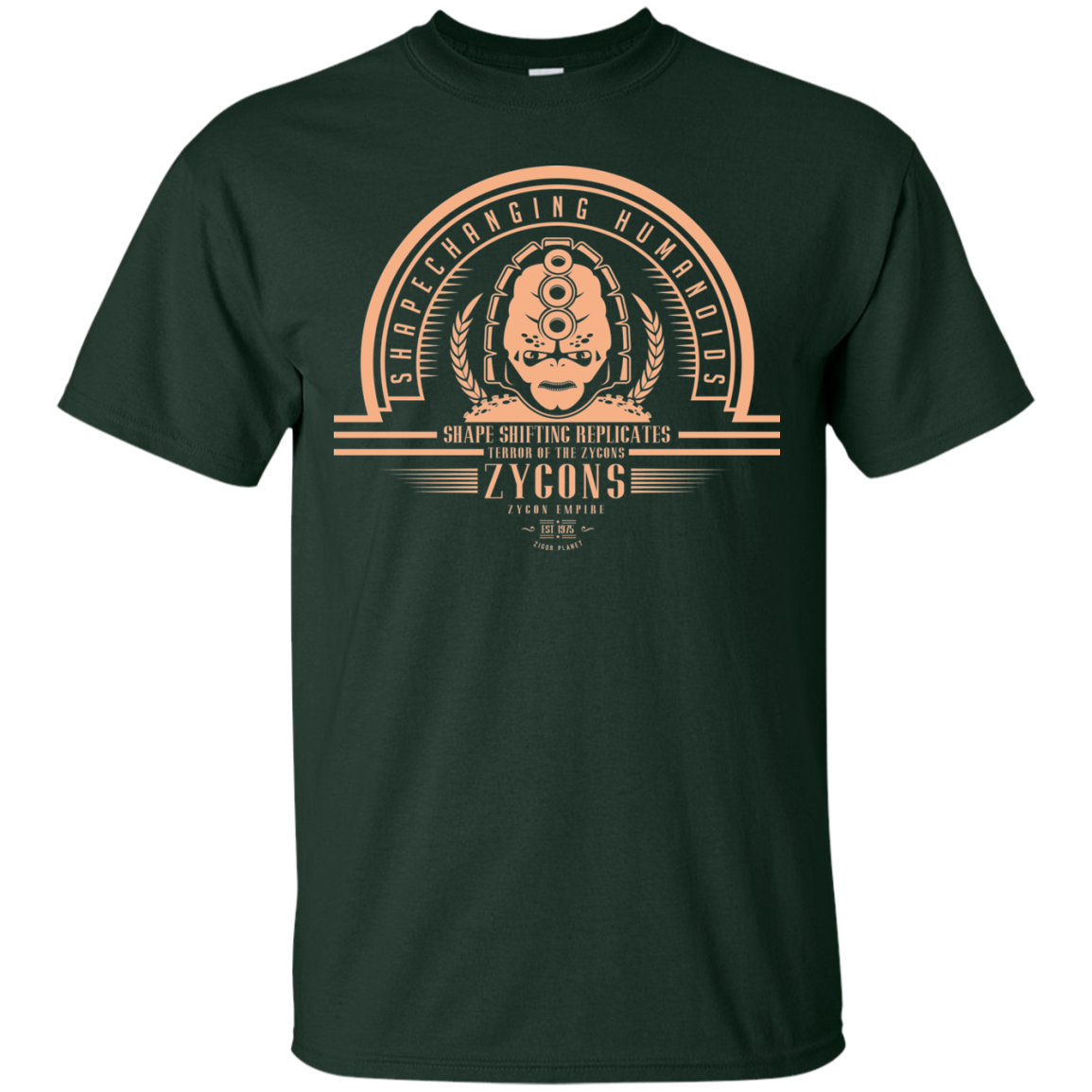 Who Villains Zygons T-Shirt