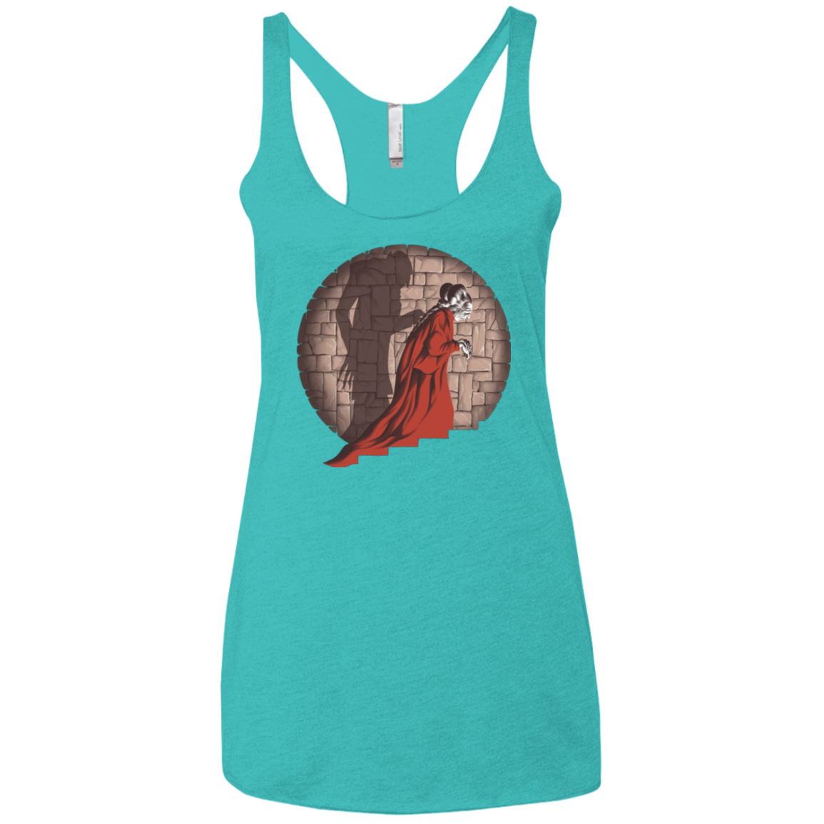 Shadow Mismatch Women's Triblend Racerback Tank