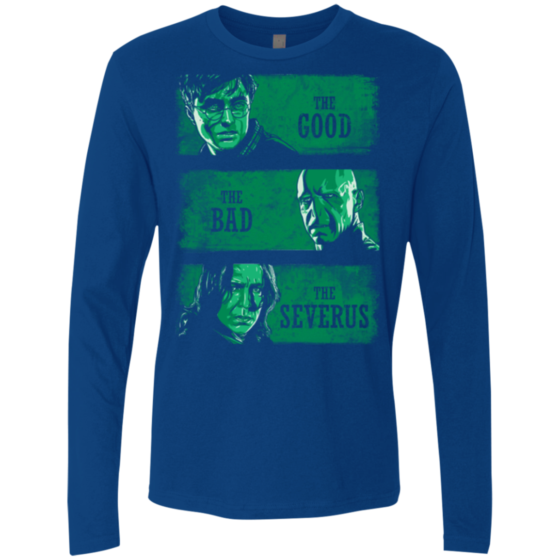 The Good the Bad and the Severus Men's Premium Long Sleeve
