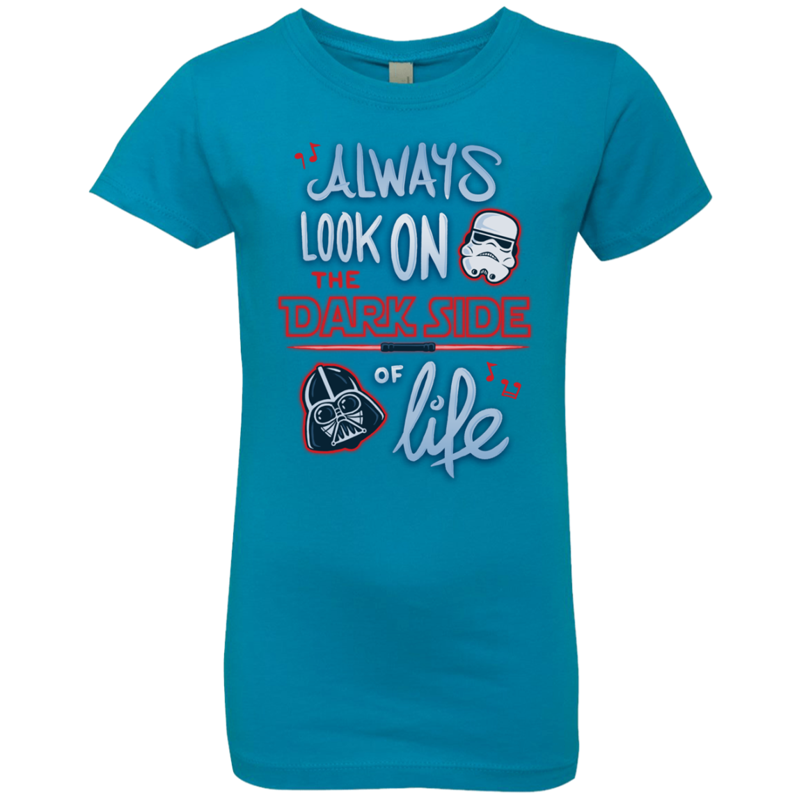 Dark Side of Life Girls Premium T-Shirt