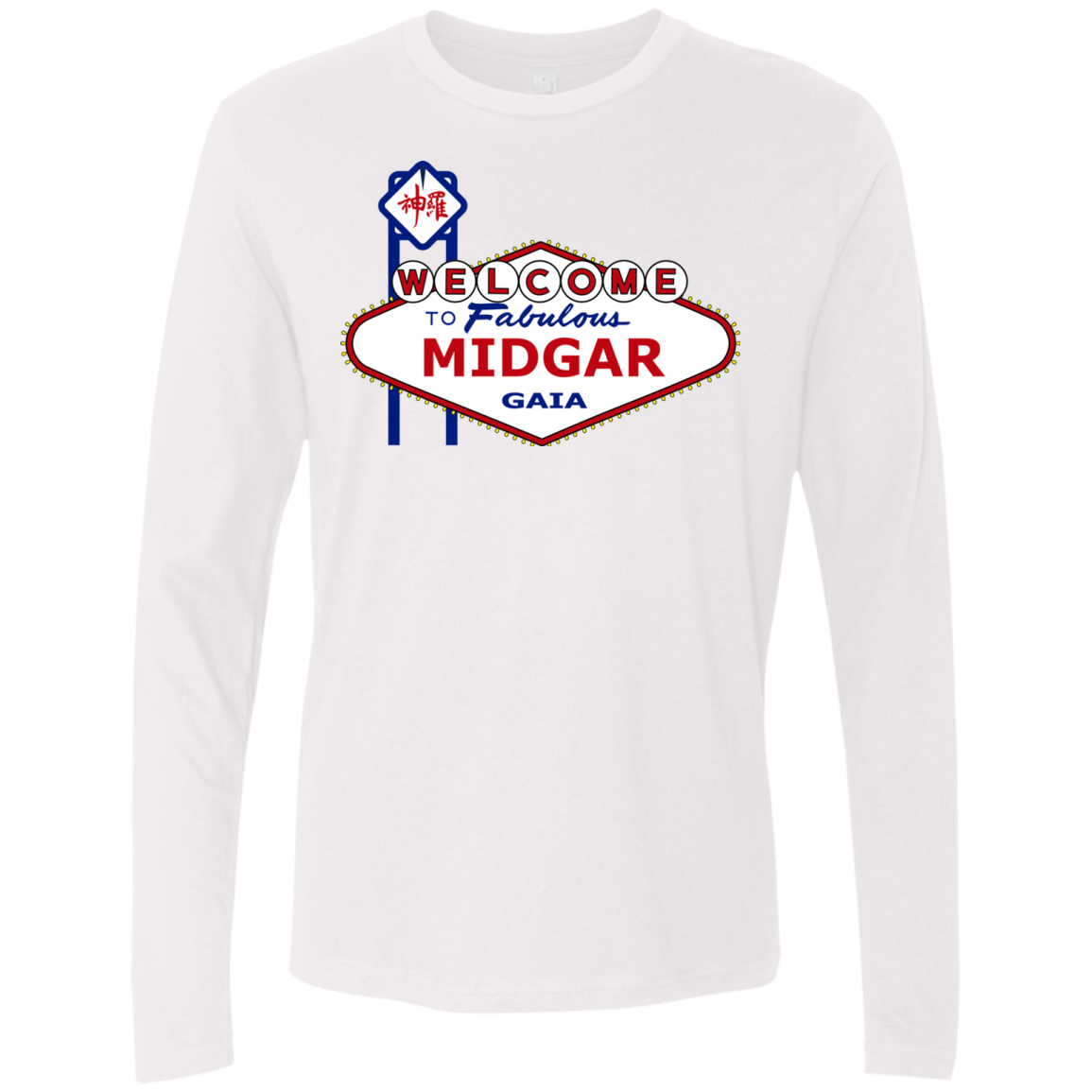 Viva Midgar Men's Premium Long Sleeve