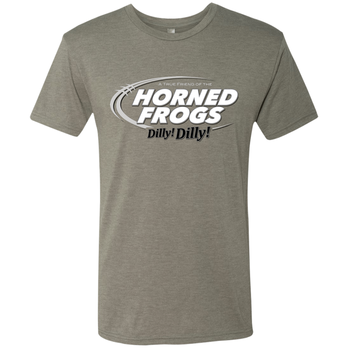 TCU Dilly Dilly Men's Triblend T-Shirt