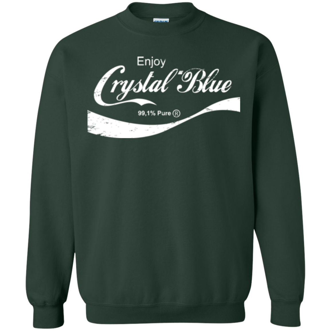 Crystal Blue Coke Crewneck Sweatshirt