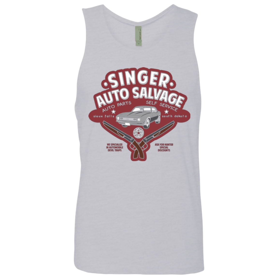 Singer Auto Salvage Men's Premium Tank Top