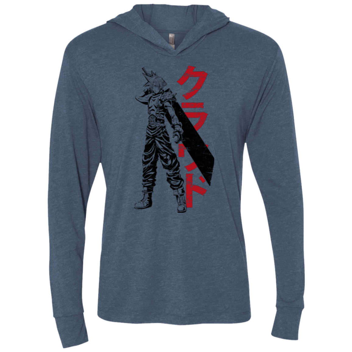 Mercenary Triblend Long Sleeve Hoodie Tee