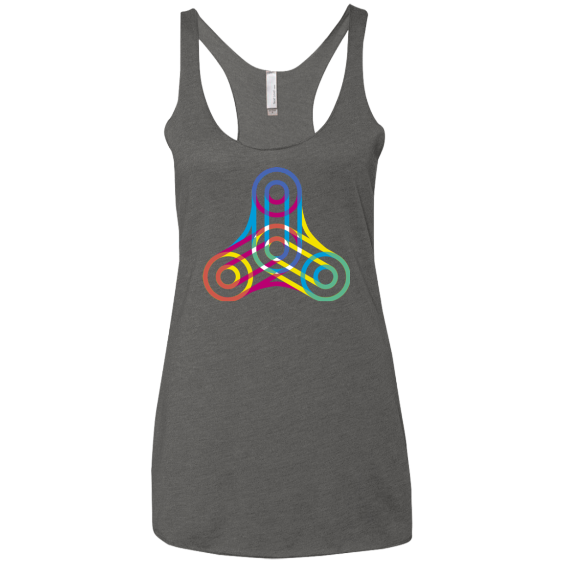 Never Win Women's Triblend Racerback Tank