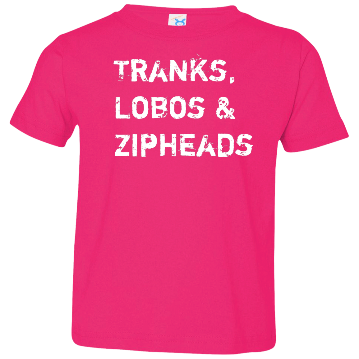 Tranks Lobos Zipheads Toddler Premium T-Shirt