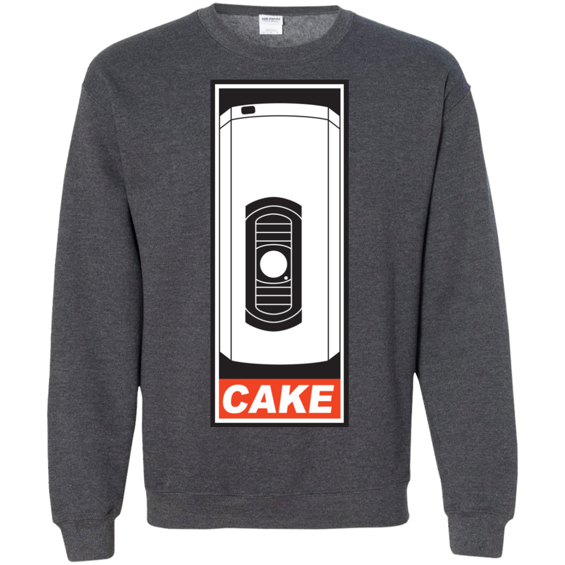 Cake is a Lie Crewneck Sweatshirt