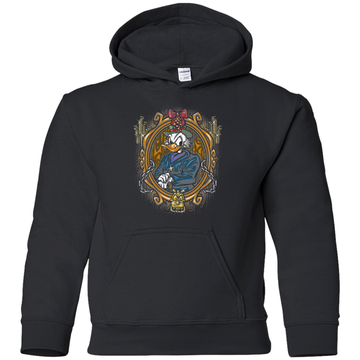 Mickeys Christmas Carol Scrooge Youth Hoodie