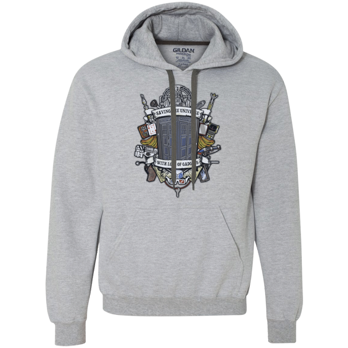 Timelord Crest Premium Fleece Hoodie