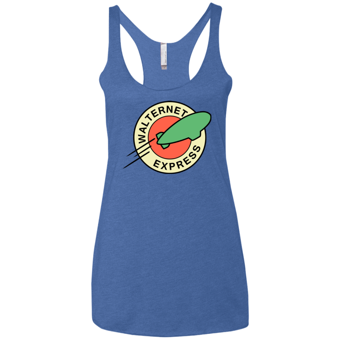 Walternet Express Women's Triblend Racerback Tank