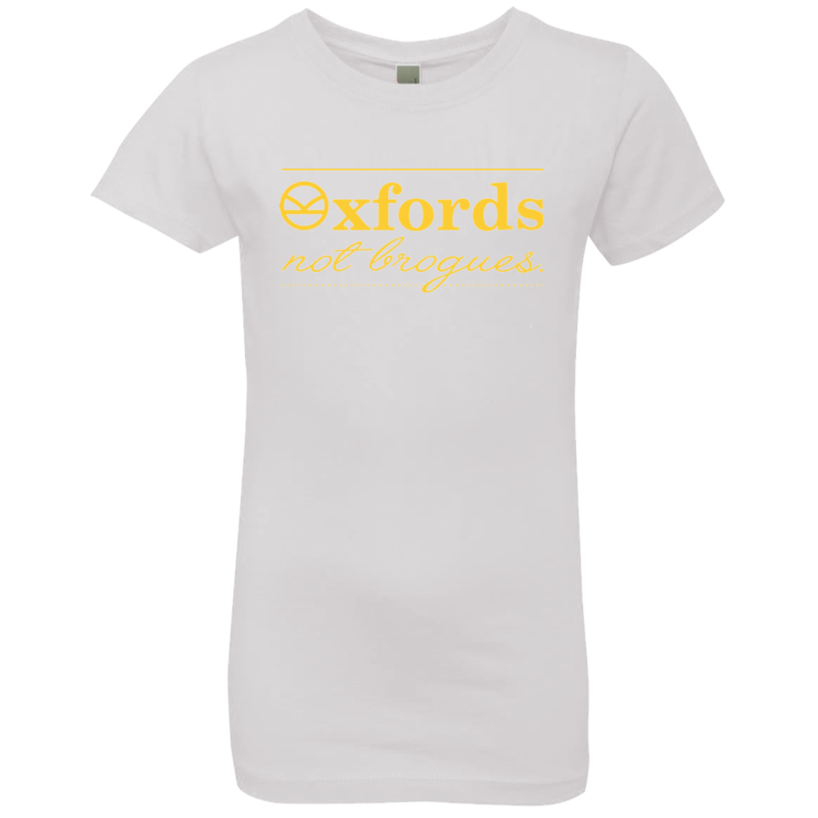 Oxfords Not Brogues Girls Premium T-Shirt