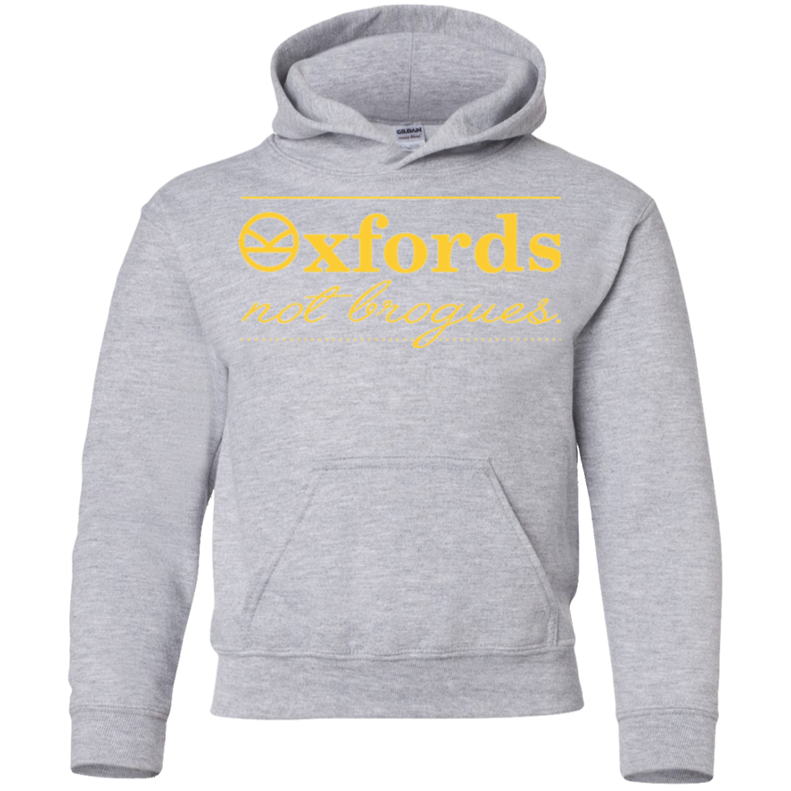 Oxfords Not Brogues Youth Hoodie