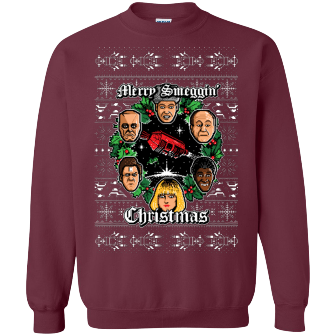 Merry Smeggin Christmas Crewneck Sweatshirt
