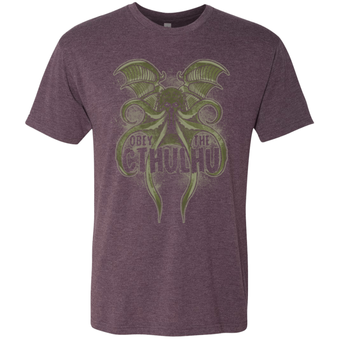 Obey the Cthulhu Men's Triblend T-Shirt