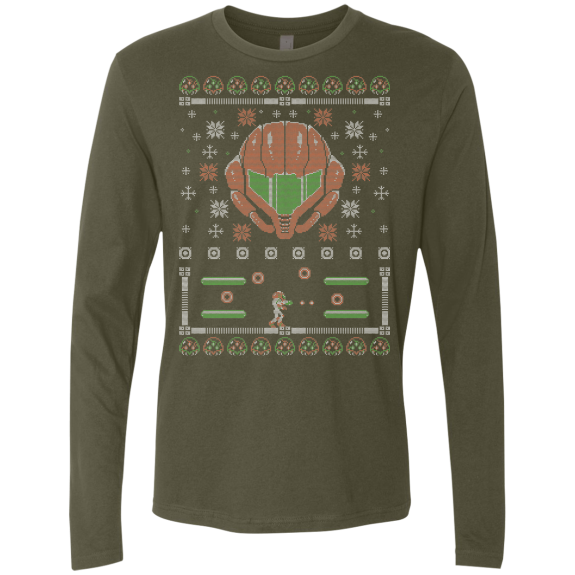 Ugly Samus Sweater Men's Premium Long Sleeve