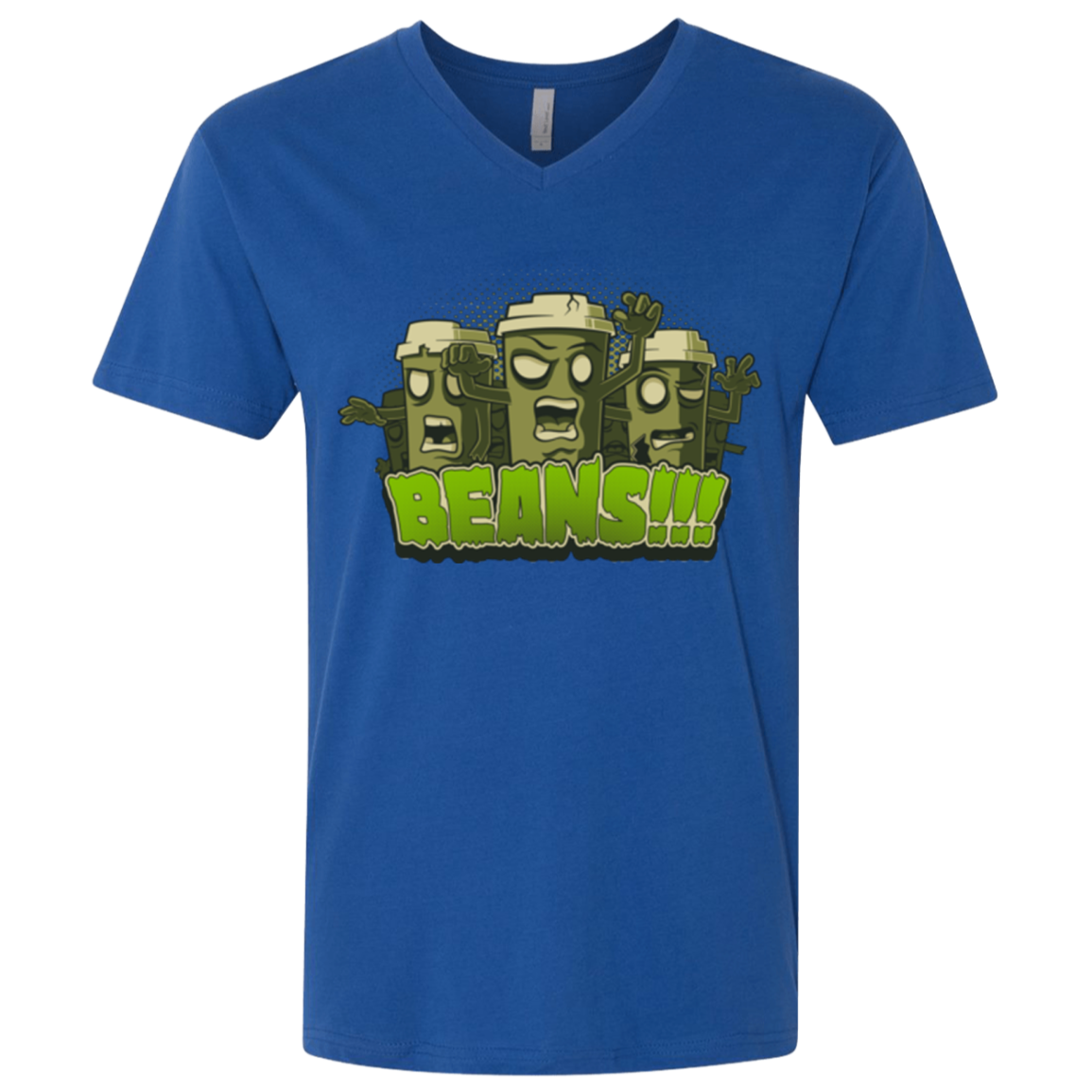 Beans Men's Premium V-Neck
