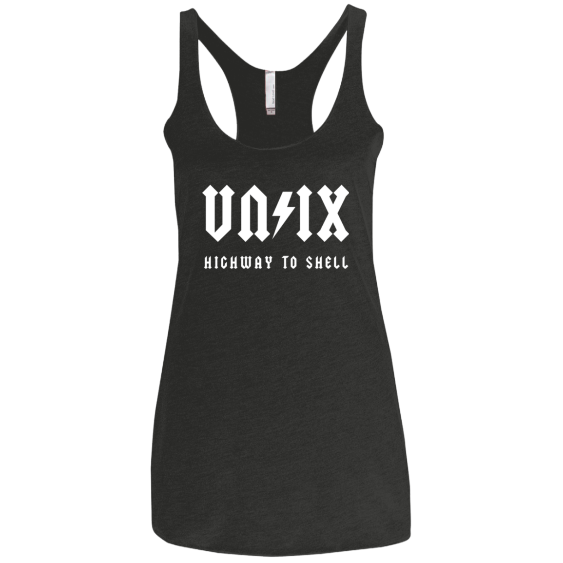 Highway to shell Women's Triblend Racerback Tank