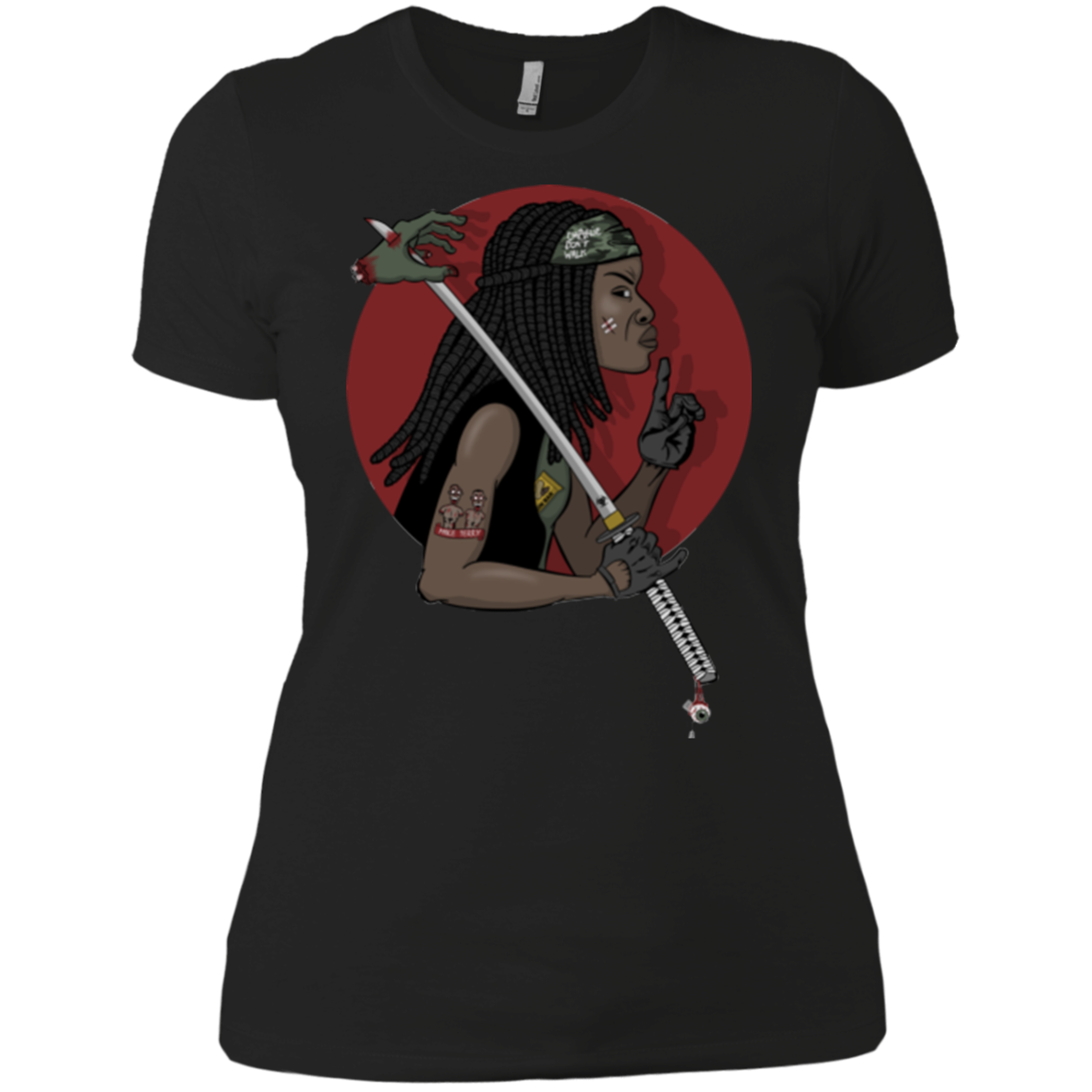On A Michonne Women's Premium T-Shirt