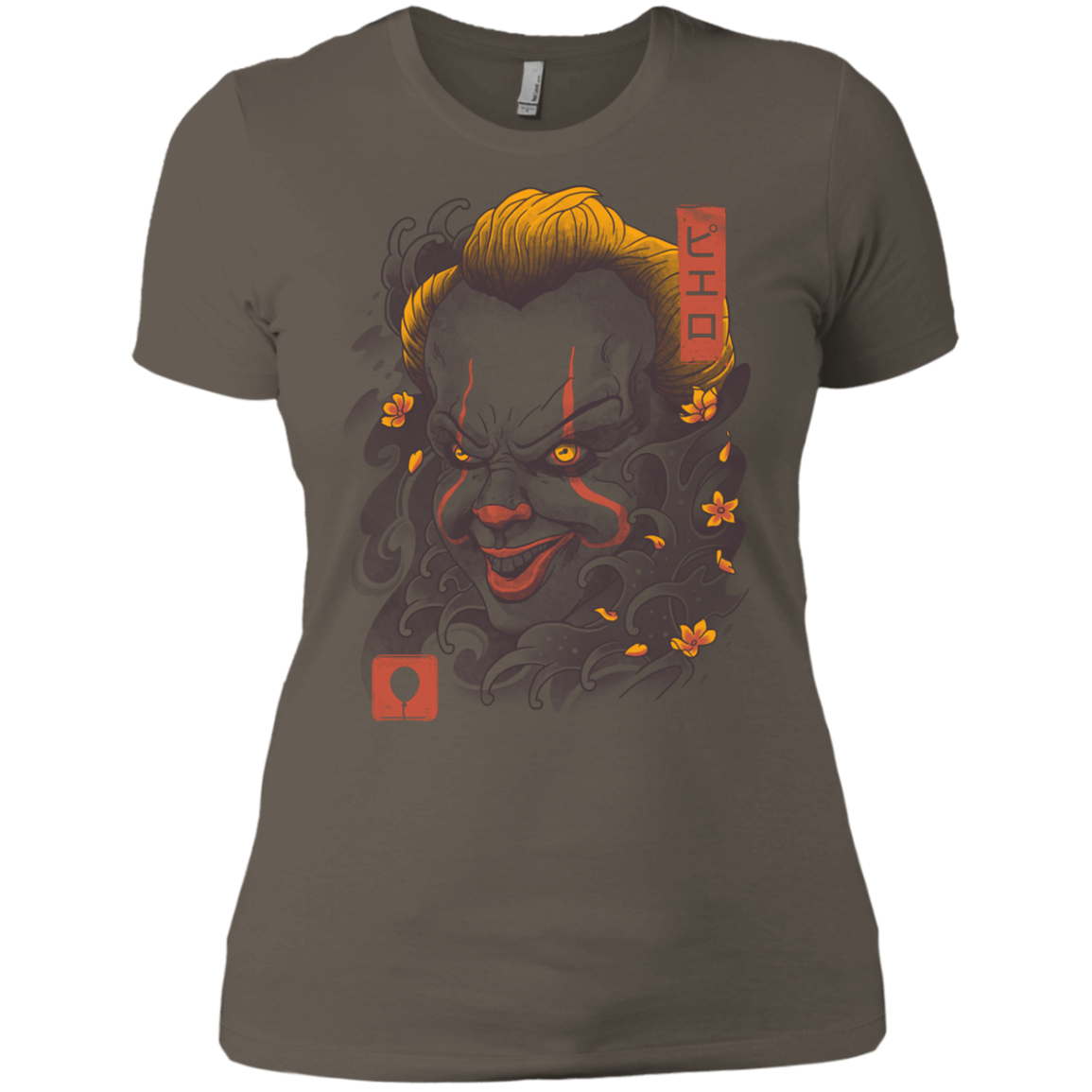 Oni Clown Mask Women's Premium T-Shirt