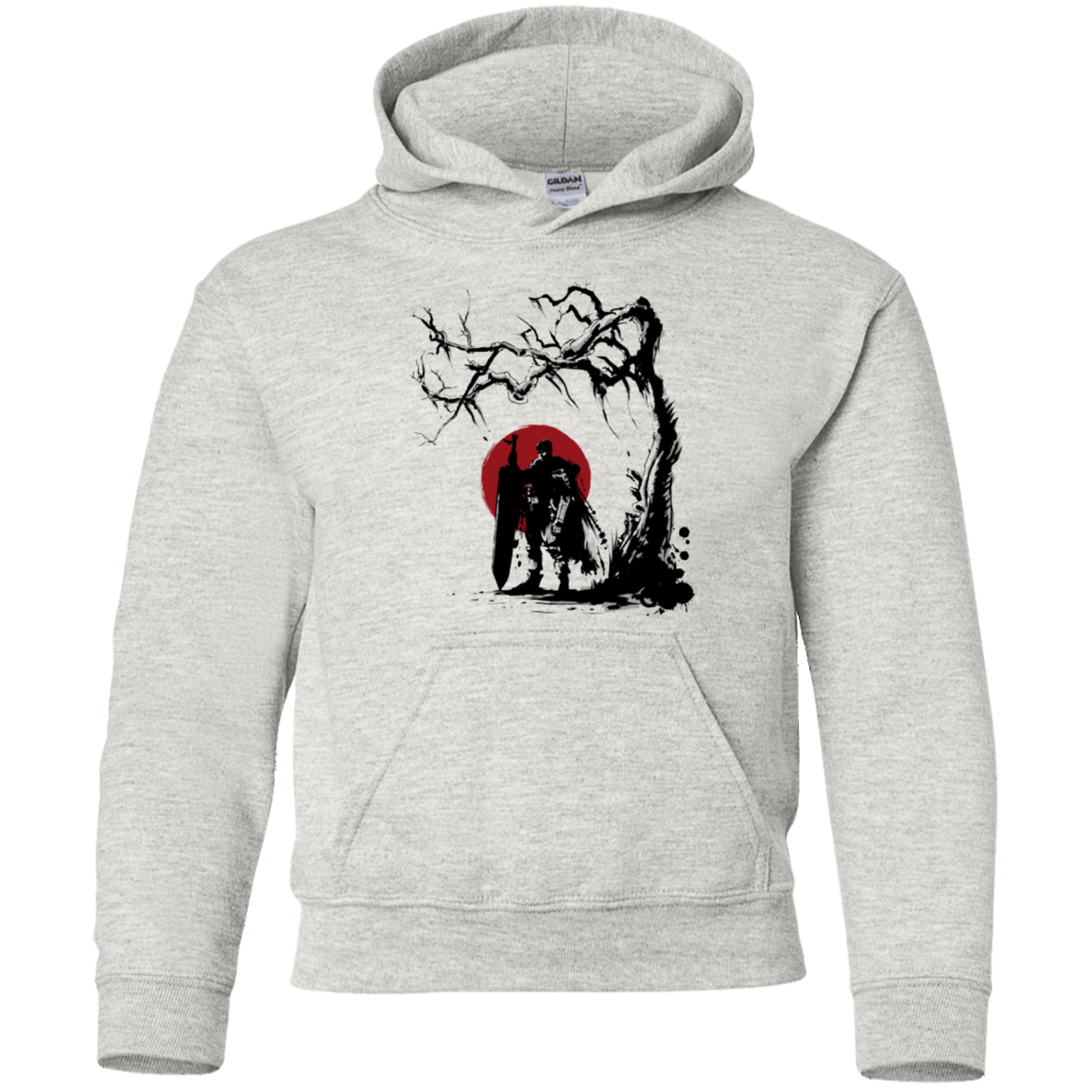 Black Swordsman under the sun Youth Hoodie