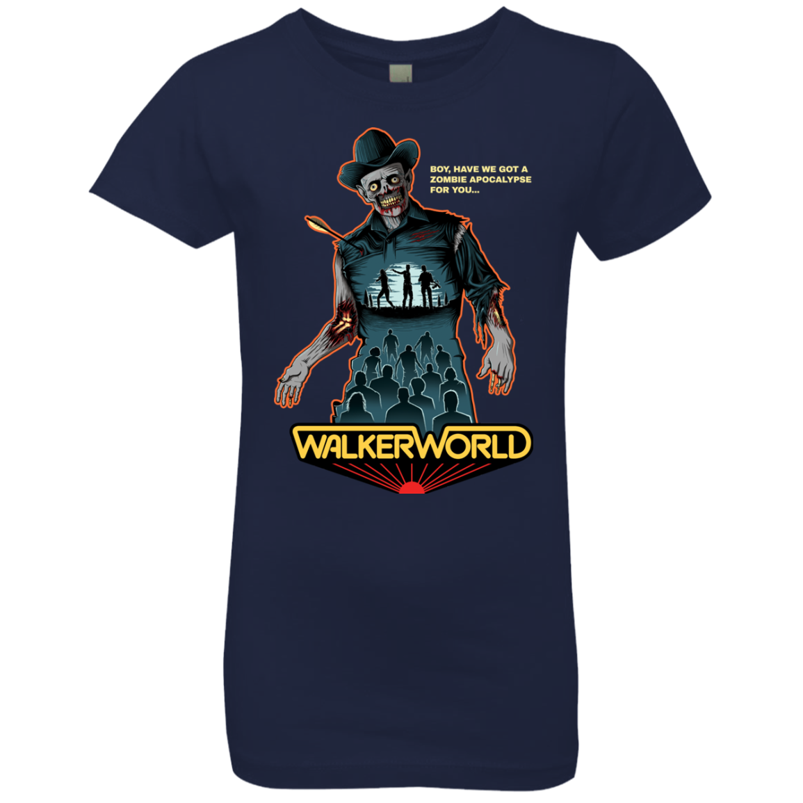 Walker World Girls Premium T-Shirt