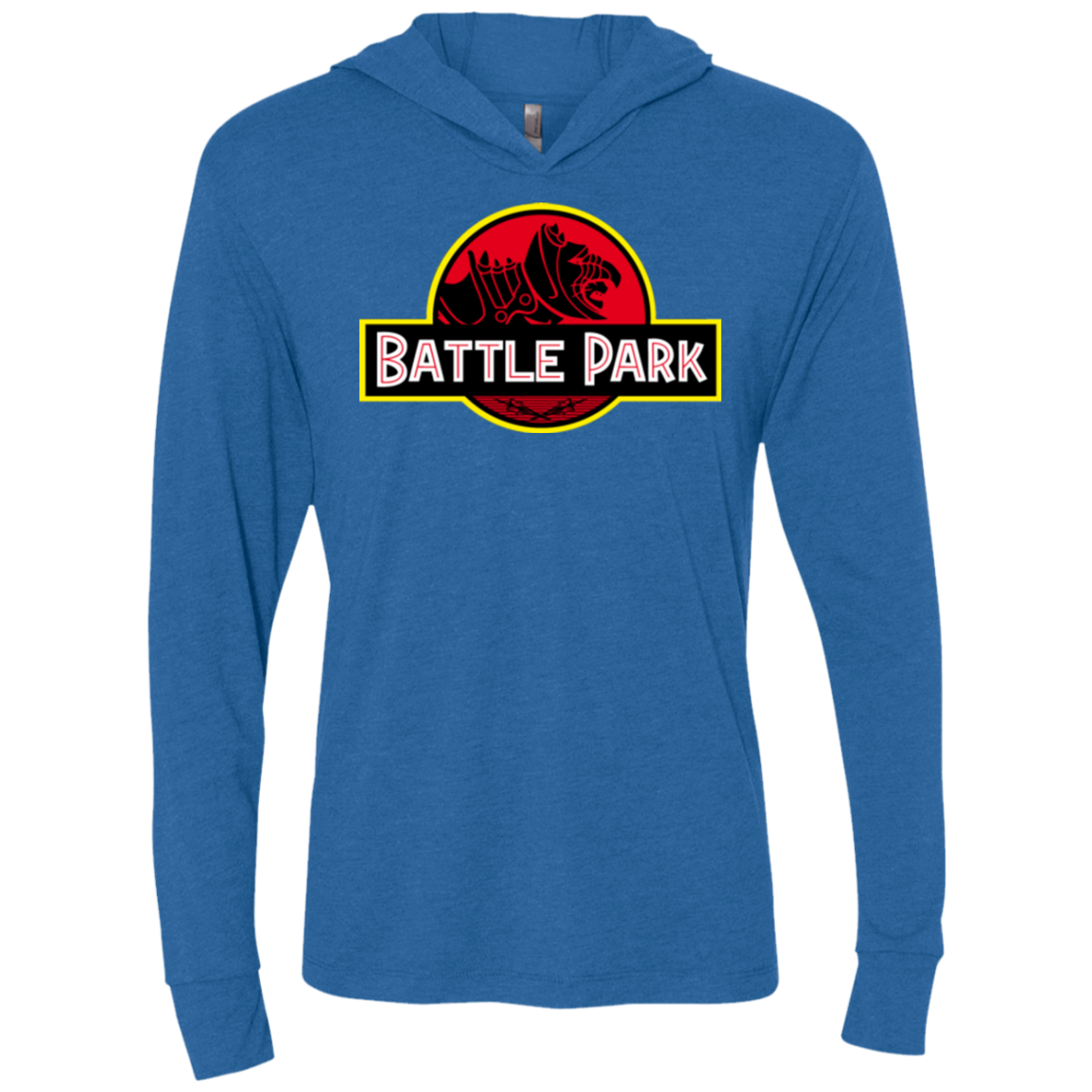 Battle Park Triblend Long Sleeve Hoodie Tee