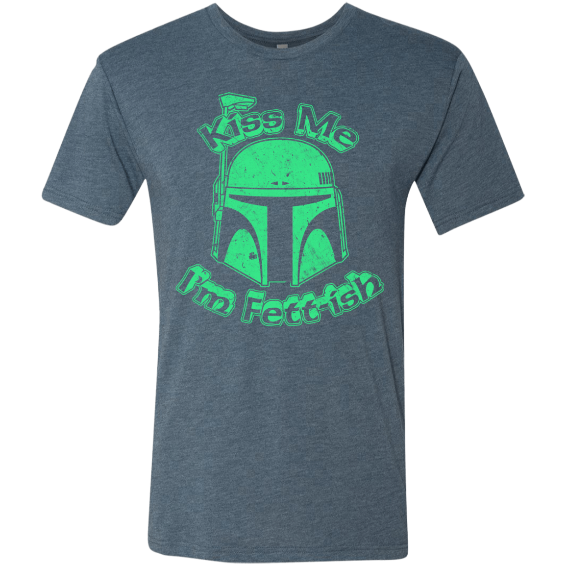 Kiss Me Im Fettish Men's Triblend T-Shirt