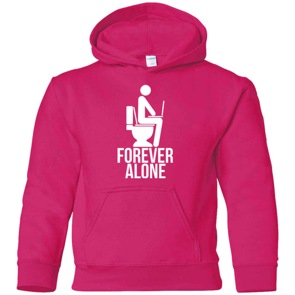 Forever alone Youth Hoodie