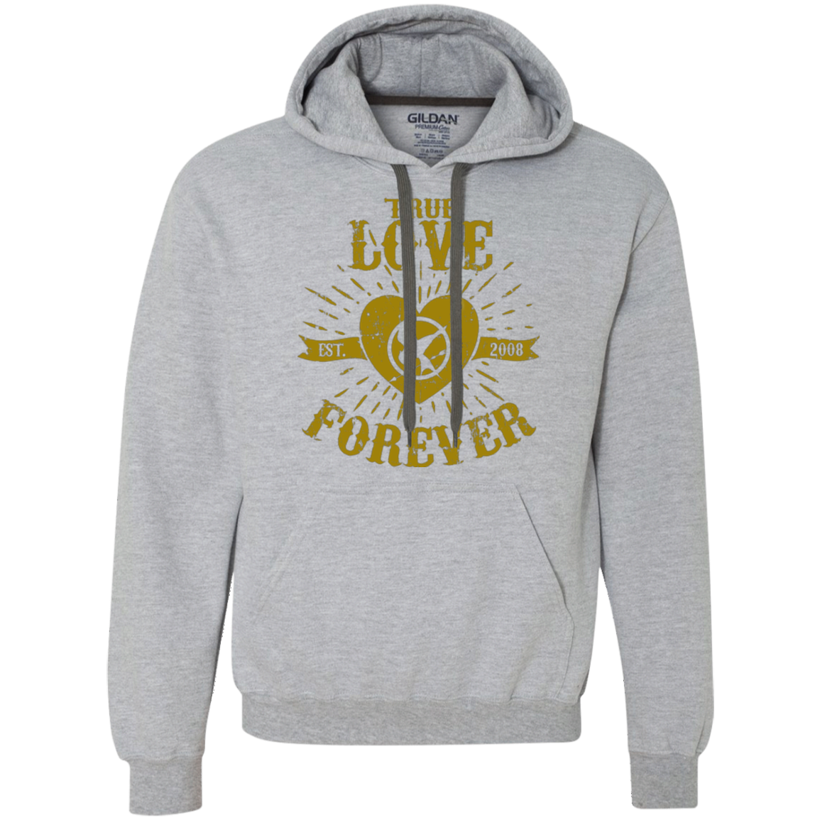 True Love Forever Games Premium Fleece Hoodie