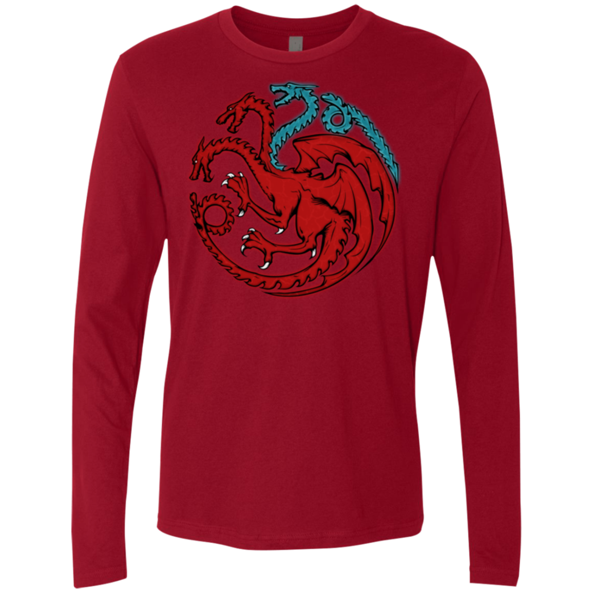 Trinity of fire and ice V2 Men's Premium Long Sleeve