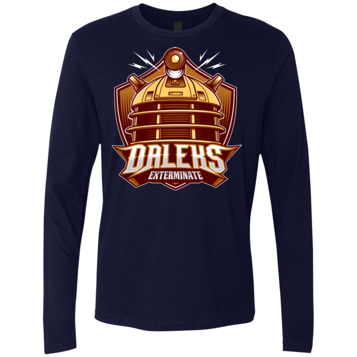 Dr. Who Daleks Men's Premium Long Sleeve