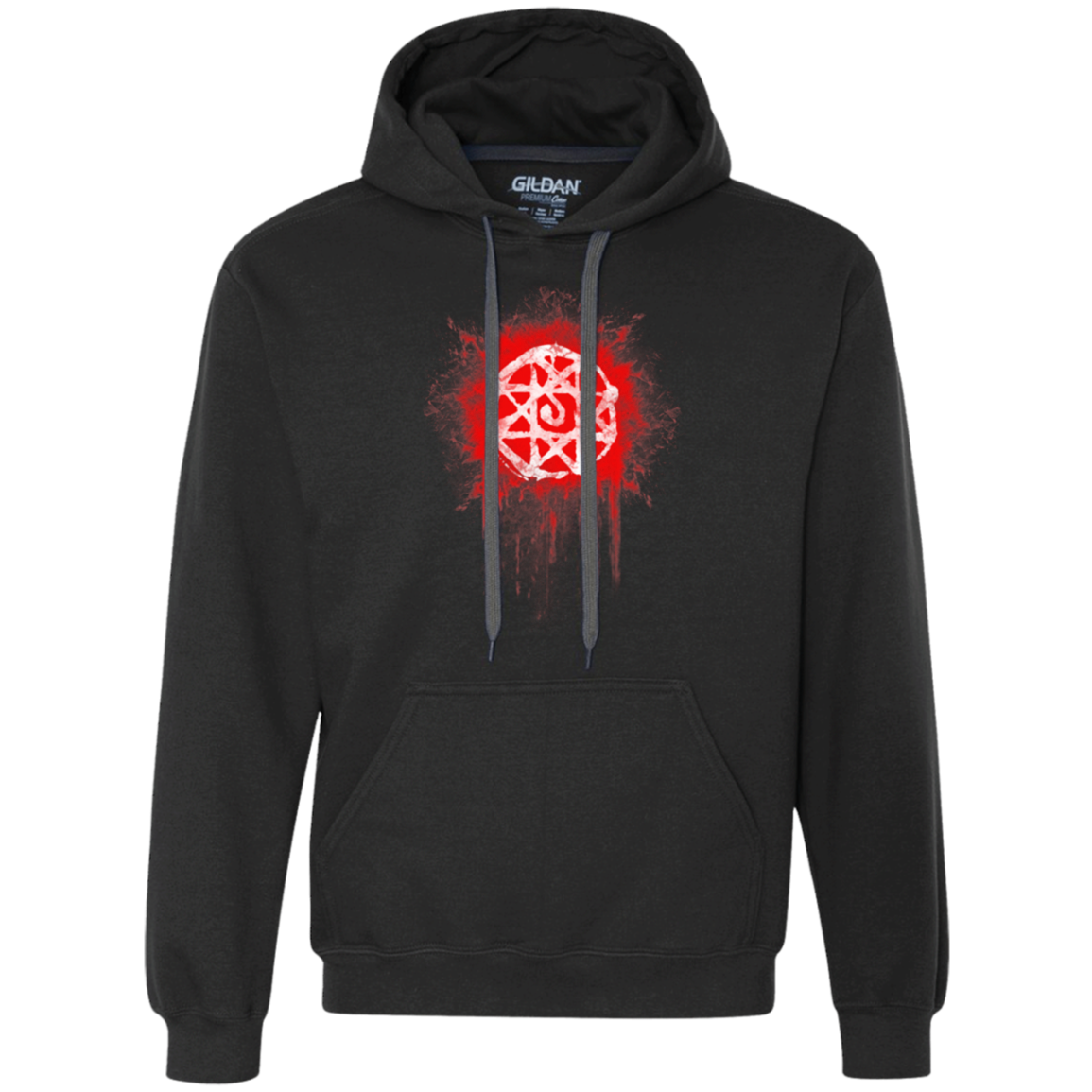 Alphonse Elric Blood Seal Premium Fleece Hoodie