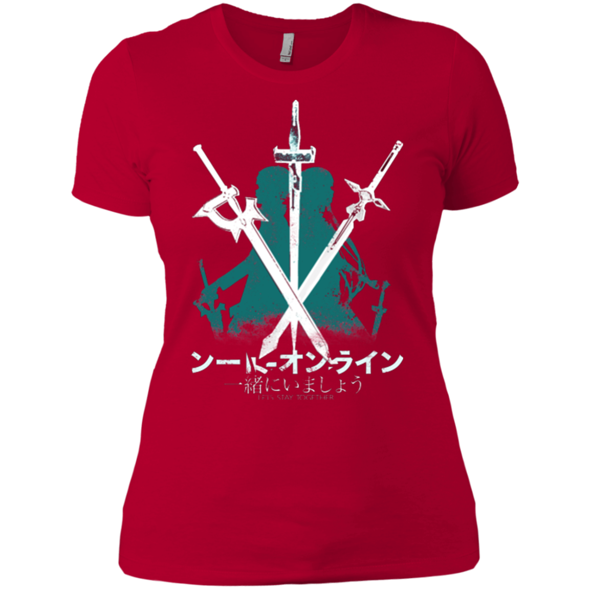 Sword Art Women's Premium T-Shirt