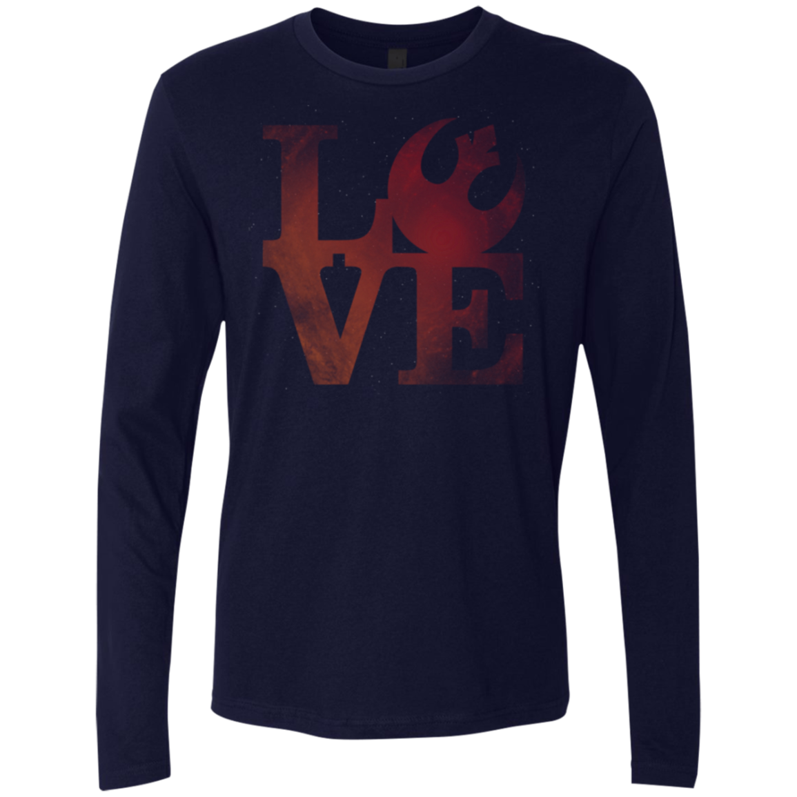 LOVE Rebel Men's Premium Long Sleeve