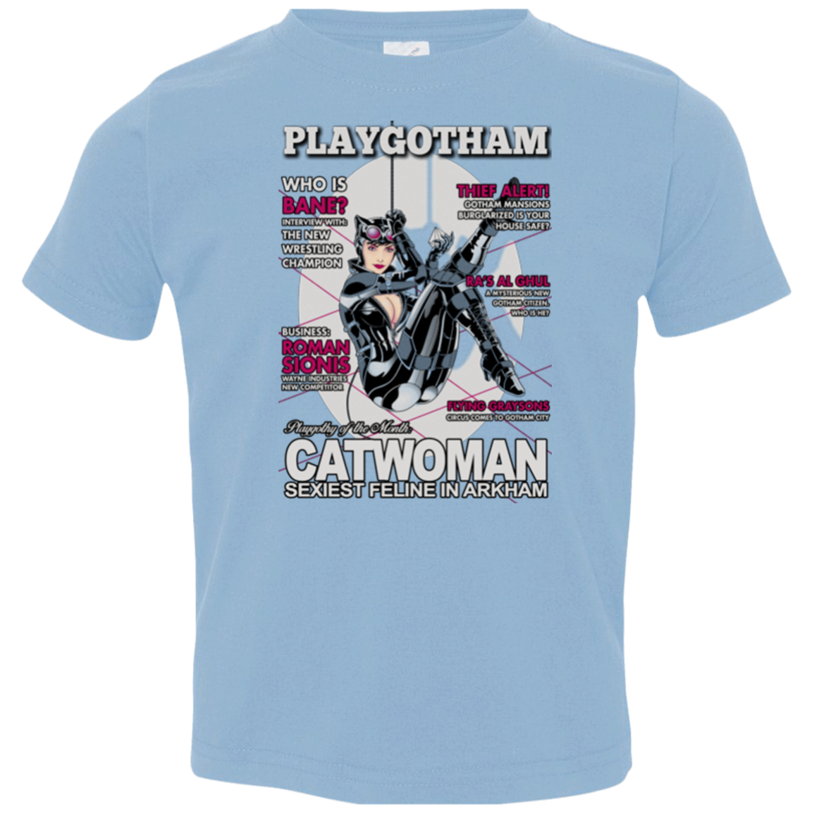 Catwoman PlayGotham Toddler Premium T-Shirt