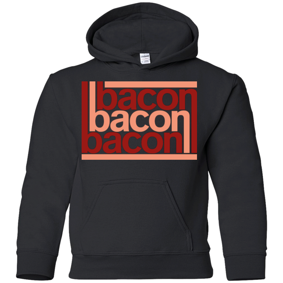 Bacon-Bacon-Bacon Youth Hoodie