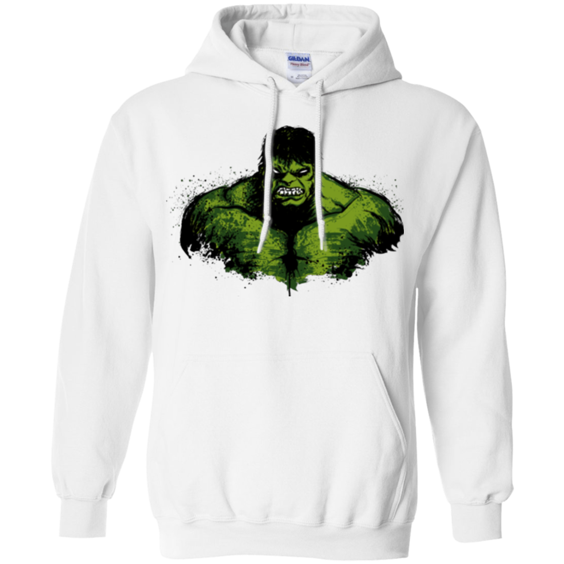 Green Fury Pullover Hoodie