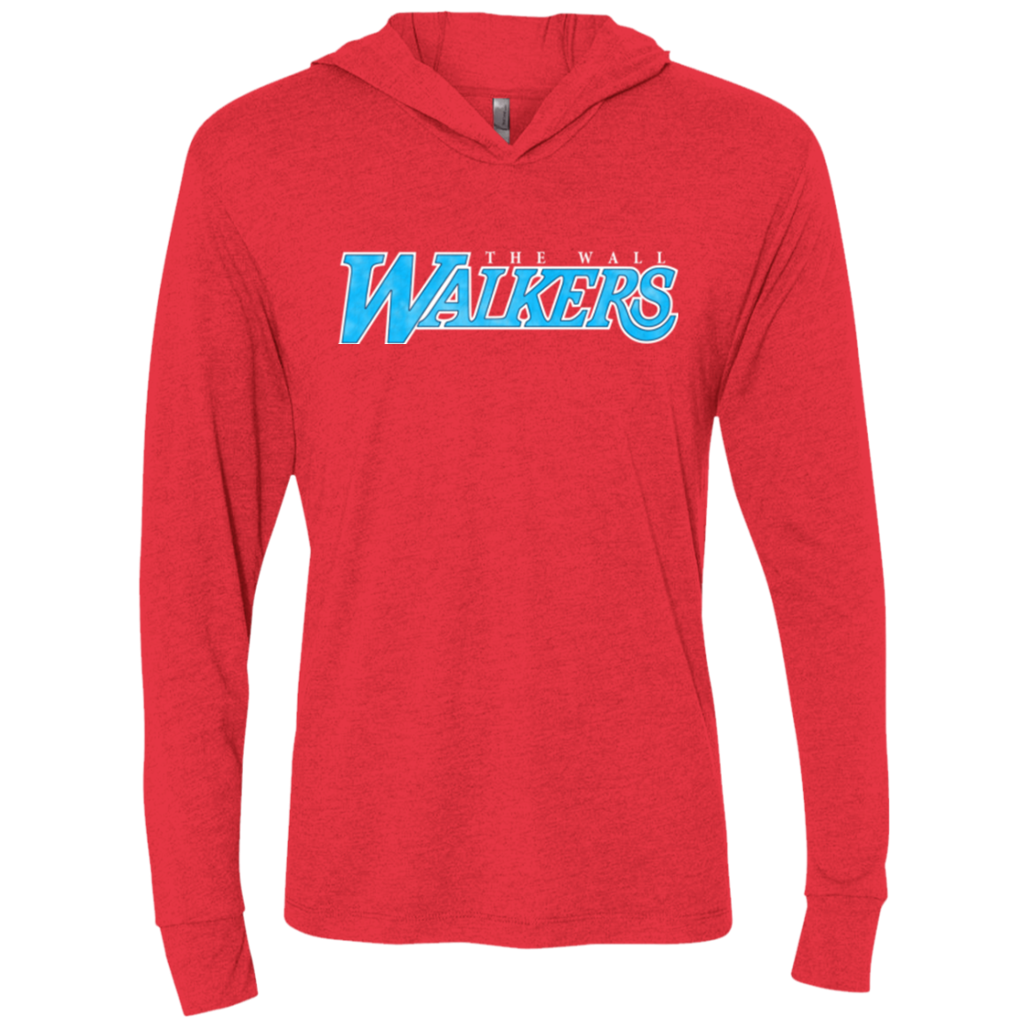 The Wall Walkers Triblend Long Sleeve Hoodie Tee