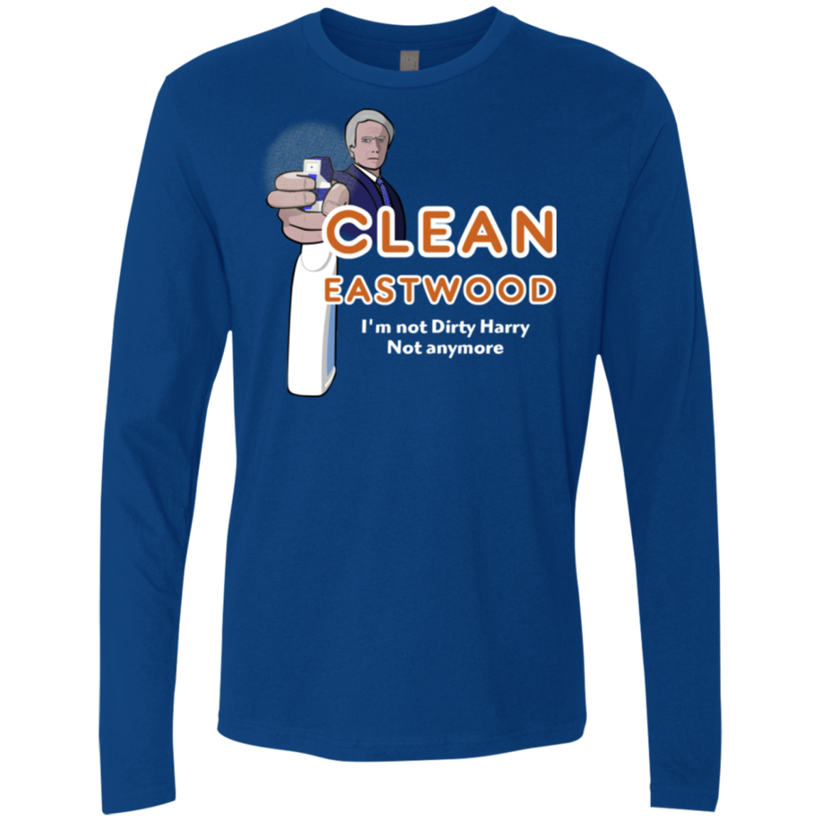 Clean Eastwood Men's Premium Long Sleeve