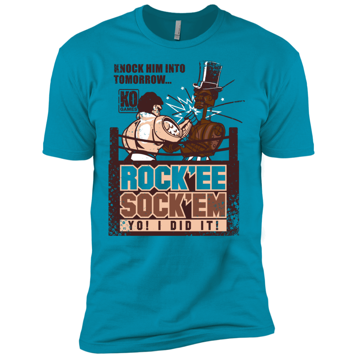 Rockee Sockem Men's Premium T-Shirt