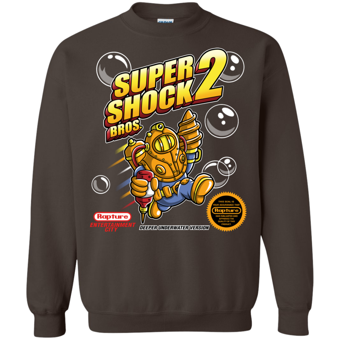 Super Shock Bros 2 Crewneck Sweatshirt