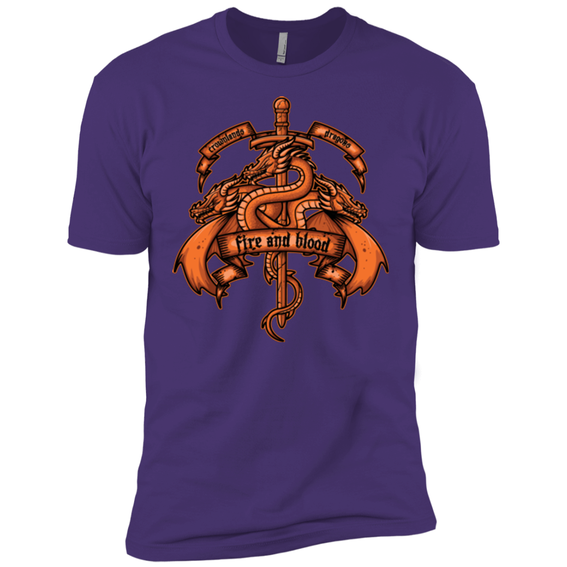 FIRE AND BLOOD Men's Premium T-Shirt