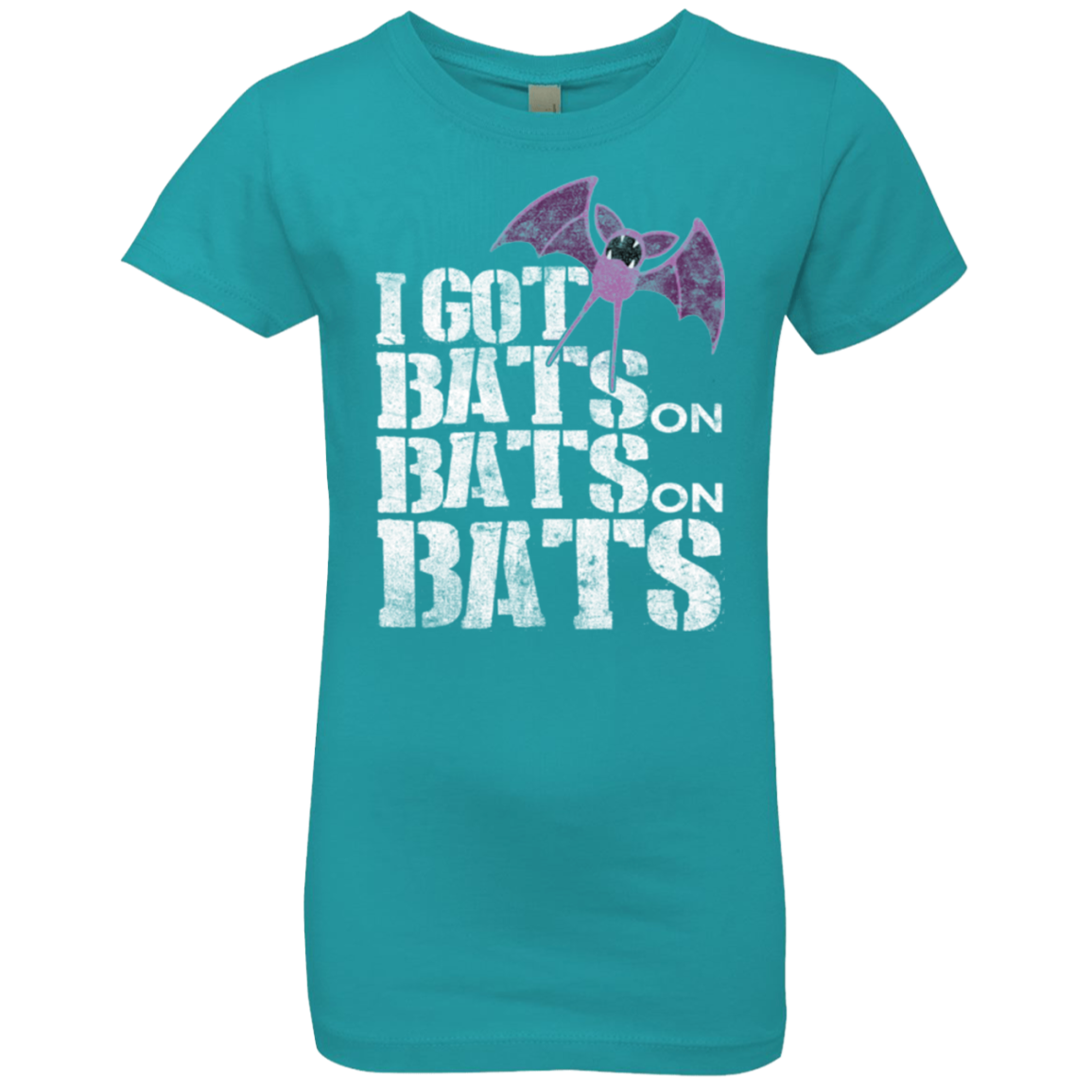 Bats on Bats on Bats Girls Premium T-Shirt
