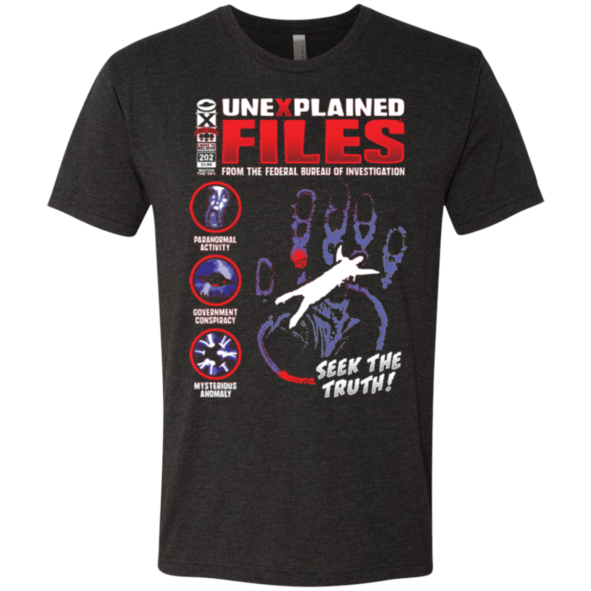 Unexplained Files Men's Triblend T-Shirt